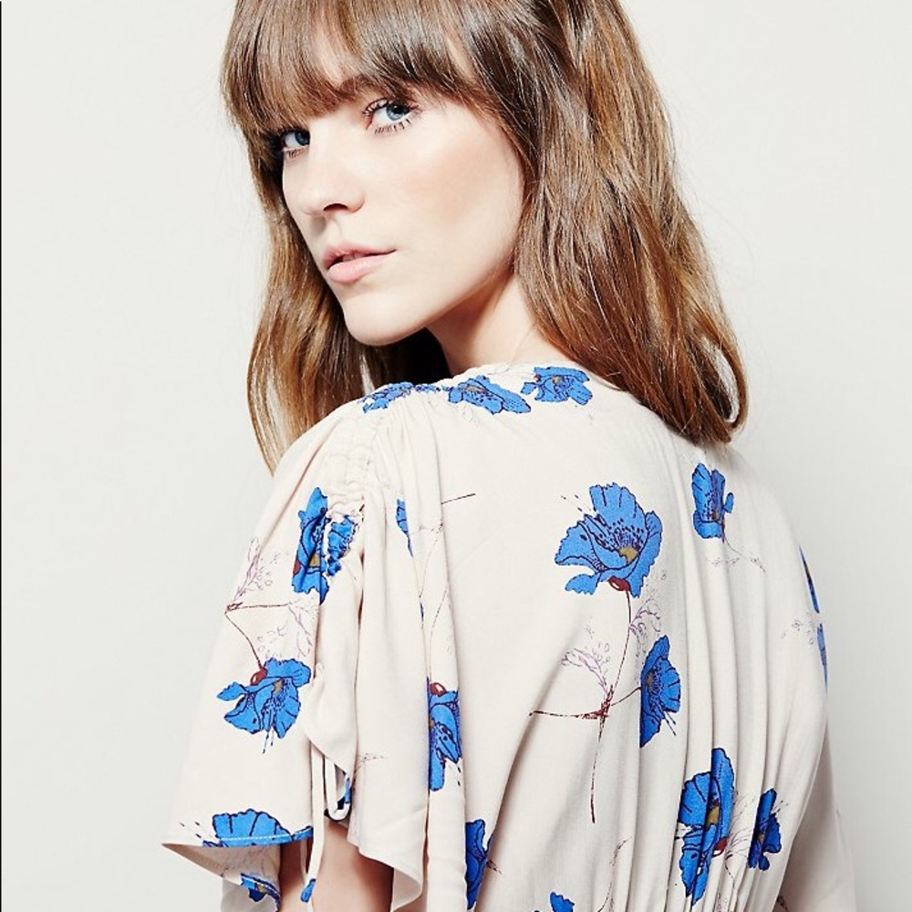 Free People Melanie Floral Print Dress - Picture 3 of 6